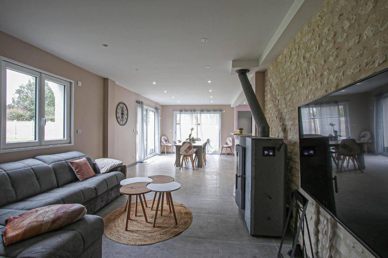 Kokana Modern Holiday Home Englesqueville-la-Percée Eksteriør billede