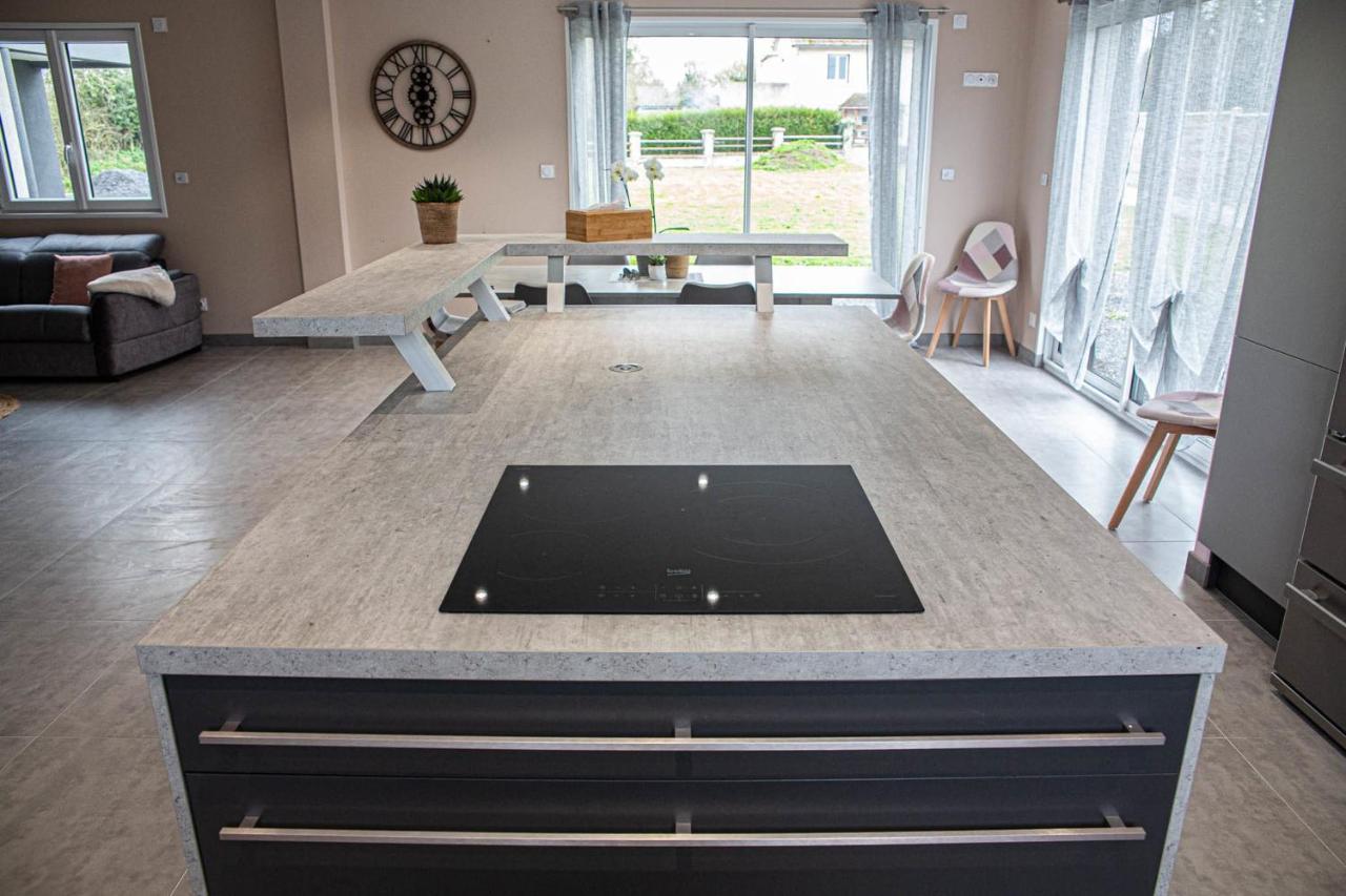 Kokana Modern Holiday Home Englesqueville-la-Percée Eksteriør billede