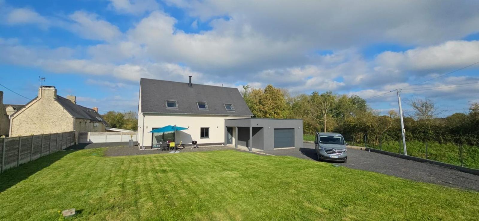 Kokana Modern Holiday Home Englesqueville-la-Percée Eksteriør billede