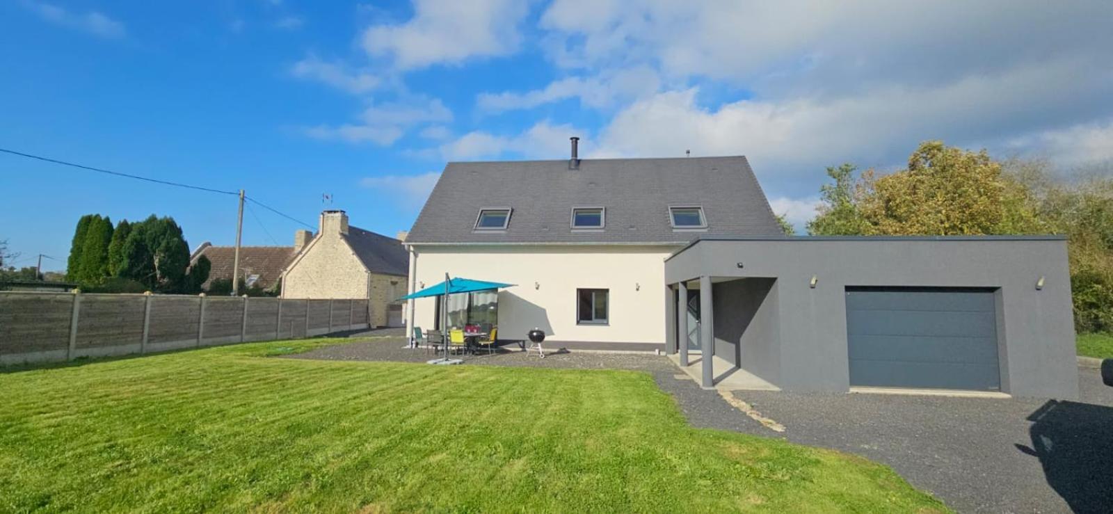 Kokana Modern Holiday Home Englesqueville-la-Percée Eksteriør billede